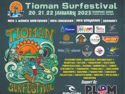 TIOMAN SURF FESTIVAL - JANUARY 20-22, 2023